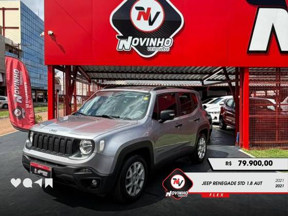 JEEP RENEGADE 1.8 16V FLEX 4P AUTOMÁTICO